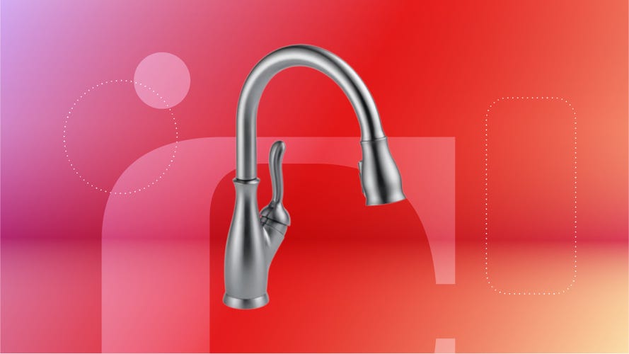 delta leland arctic kitchen faucet