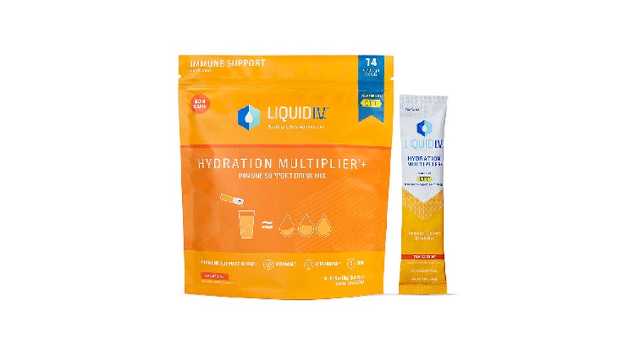 Close up of Liquid I.V.