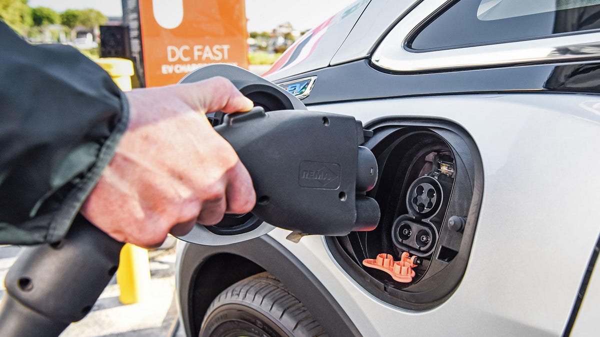 Chevrolet Bolt EV charging port