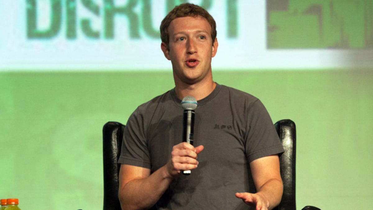 Facebook CEO Mark Zuckerberg.