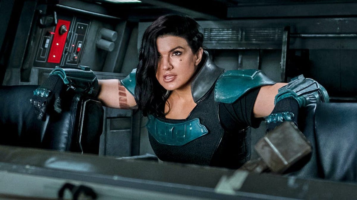 Gina Carano as Cara Dune in The Mandalorian.
